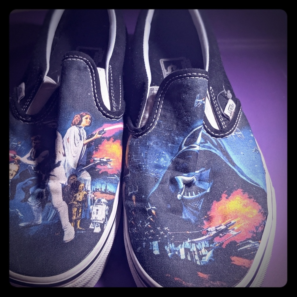 Slip on Vans 9.5 US